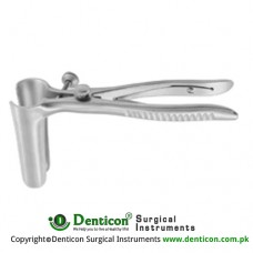 Sims Rectal Speculum Stainless Steel, 15.5 cm - 6" Blade Size 70 x 15 mm